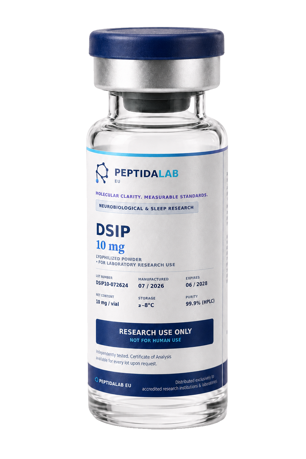 Flacon PeptidaLab DSIP — 10 mg