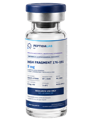 Flacon PeptidaLab HGH Fragment 176–191 — 5 mg