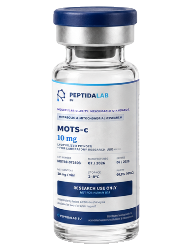 PeptidaLab MOTS-c — 10 mg vial