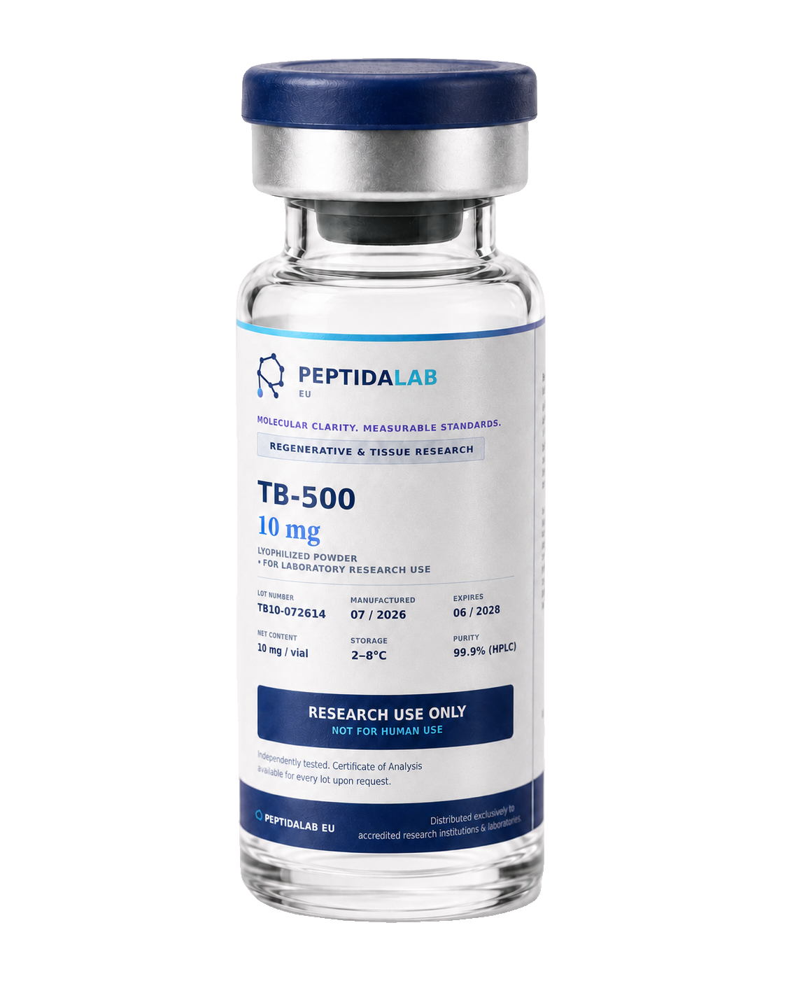 Flacon PeptidaLab TB-500 — 10 mg
