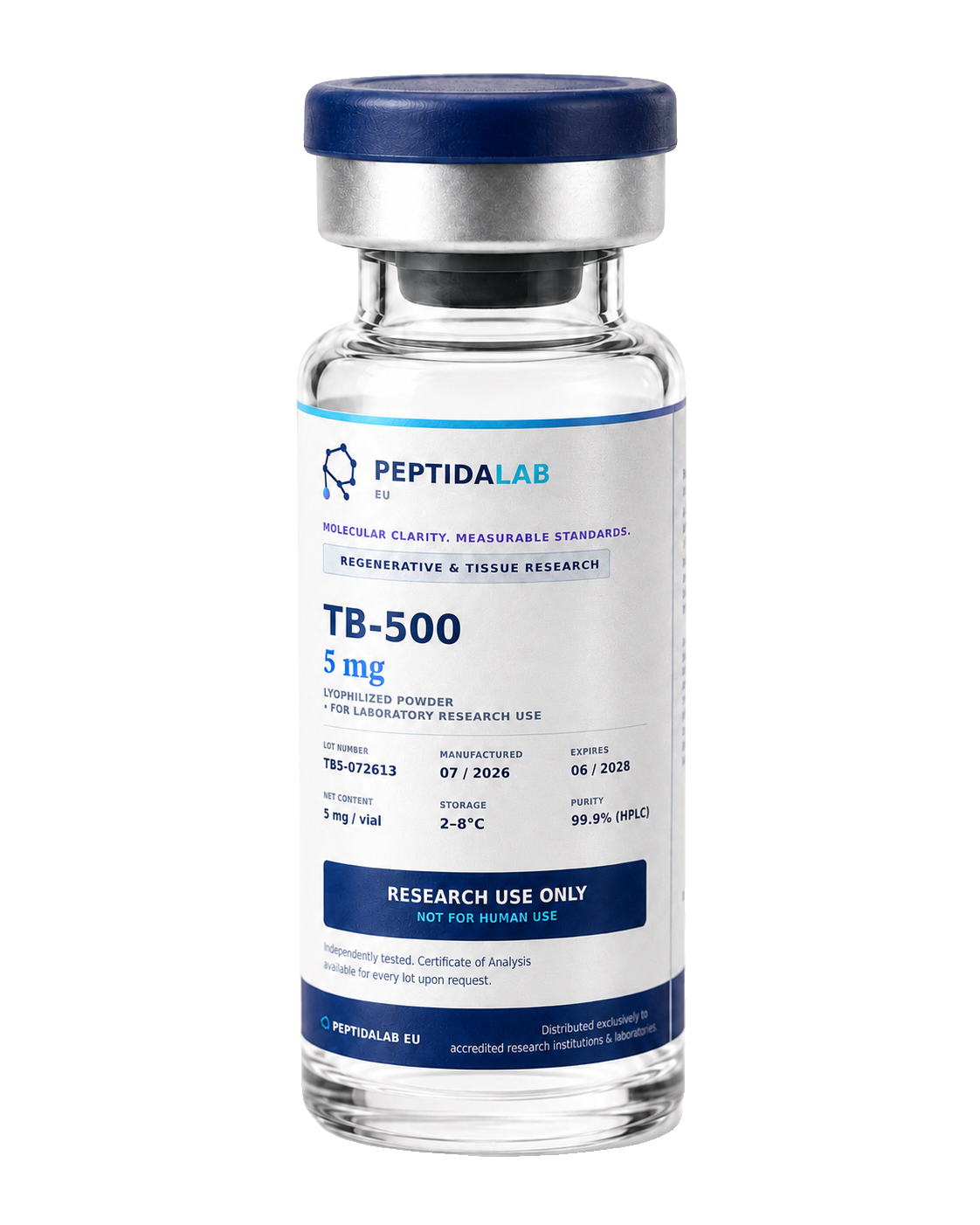 Flacon PeptidaLab TB-500 — 5 mg